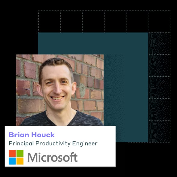 Microsoft Webinar with Brian Houck about Developers Productivity